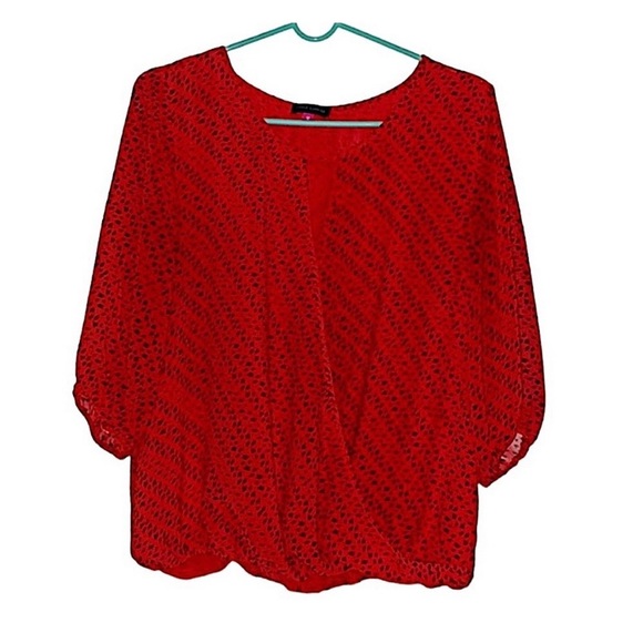 Vince Camuto Polka Dots Blouse - Picture 1 of 6